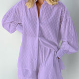 Cătălina | Set cămașă și pantaloni scurți Breezy