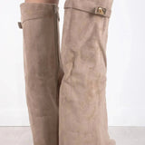 Alina - Botine Înalte cu Toc Elegant