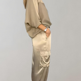 Crina | Set de Lounge Cargo Satinat