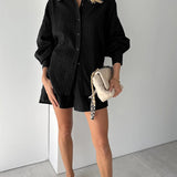 Cătălina | Set cămașă și pantaloni scurți Breezy