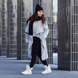 Gianina | Botine Elegante Învelite Crystal