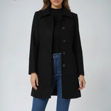 Sylvia - Palton de iarnă cu nasturi