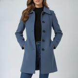 Sylvia - Palton de iarnă cu nasturi