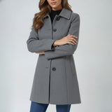 Sylvia - Palton de iarnă cu nasturi